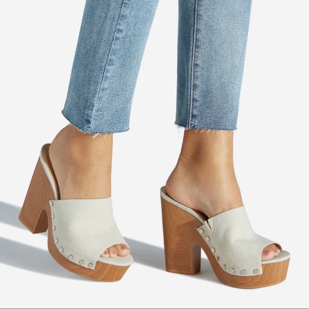 SHOEDAZZLE Tarena studded platform sandal